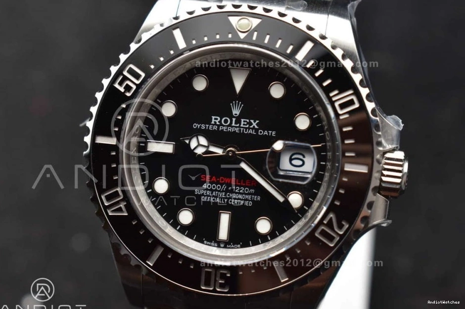 Bracelet Case 1055 Classic Best 1:1 Clean Edition and 126600 SS 904L Sea-Dweller VR 0320